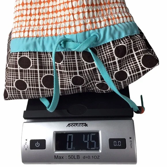 Roxy Size 11 Brown orange geometric board shorts Polyester Style L469569 - Picture 12 of 12